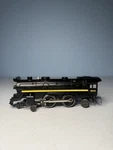 Lionel Toy Trains 8633 Black Cast Iron 4-4-2 Steam Locomotive. Fixed Price $45.00.