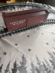 Bachmann Linville River #4 Box Car Metal Wheels Knuckle G Scale. Fixed Price $75.00.