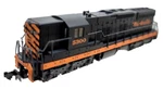 Atlas-kato 4502 Emd Sd 7 Rio Grande Locomotive #5300 (tested) Rapido Cplrs. Fixed Price $95.95.