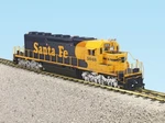 Usa Trains G Scale SD40-2 Diesel Locomotive R22301 Santa Fe Blue/yellow. Fixed Price $539.00.
