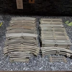 Huge Over 80 Pieces Lionel Gauge Track Three-rail Curved Straight Untested. Fixed Price $79.99.
