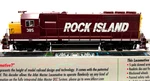 Ho Atlas 8935 Master GP-40 Rock Island # 385 Dcc. Fixed Price $179.99.