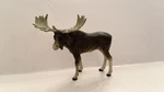 Preiser 1:25 Scale # 47536 Standing Moose , Animal Figure. Fixed Price $35.99.