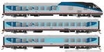 Rapido Trains 25505 Ho Scale Amtrak Pv Rtl Turbo-sd. Fixed Price $944.99.