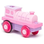 Bigjigs Battery Operated Powerful Pink Loco Wooden Train Set Play Toy Age 3+ New. Fixed Price $18.27.