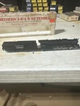 Scale Bachmann Northern 4-8-4 & 52' Tender Santa Fe Steam Locomotive #3780. Fixed Price $85.00.