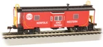 Bachmann #73208 Ho Scale Norfolk & Western Bay Window Caboose New Box. Fixed Price $39.99.
