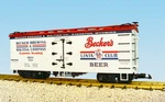 Usa Trains G Scale R16375 Becker's Beer - White/red Reefer. Fixed Price $89.99.