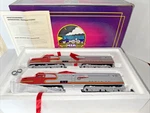 Mth Ga Santa Fe Alco Pa Aa 3-RAIL /el. Horn Diesel Engine Set W/PS1 #51/53-OB. Fixed Price $330.00.