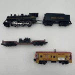 Mth Rail King Union Pacific 2-6-0 Die-cast Steam Hauler Set No Box. Fixed Price $159.96.