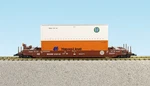 Usa Trains R17111 Bnsf Circle Logo Intermodal Car With Container #2. Fixed Price $237.39.