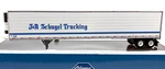 Ho Athearn 17985 53' Utility Reefer Trailer J&r Schugel Trucking # 91559. Fixed Price $69.99.