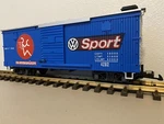 Lgb 4290 Vw :: Volkswagen Sport Fahrvergnugen Boxcar. Fixed Price $75.00.