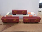 Ho Scale Con-cor (3) 40' Box Cars Union Pacific LOT#3548. Fixed Price $34.95.