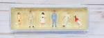Preiser Mini-figures 14022, Passers-by, Men & Woman Standing, 1/87 Ho Scale. Fixed Price $12.95.