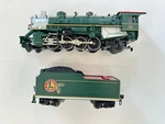 Lionel 6-38626 Holiday Mikado Jr. 2-8-2 Steam Locomotive #25 Diecast, Rail. Fixed Price $399.99.