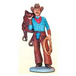 Aristo-craft 60073 Scale Lil' People Cowboy W/horse Saddle Figure. Fixed Price $13.28.