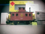 Aristocraft ART-42211 Santa Fe 999311 Caboose O.b. C-8. G Scale.. Fixed Price $55.00.