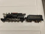Ho Scale Mantua Camelback 2-8-2 Steam Locomotive #1608 W/ Coal Tender. Fixed Price $115.00.