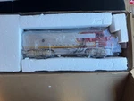 Menards Scale F3 Aa Santa Fe Diesel Set Both Powered, W/remote Control. Fixed Price $385.99.