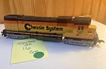 Vintage Tyco/mantua Alco Century Chessie #4301 Diesel Engine Tested Runs. Fixed Price $29.99.