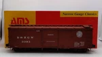Ams AM31-127 Scale D&rgw Boxcar #3393 Metal Wheels Ex/box. Fixed Price $166.31.