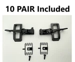 10 Pairs G-scale Hook & Loop Couplers, Standard Fits Most Bachmann, Lgb, Usa. Fixed Price $51.95.