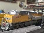 Intermountain Ho Ge ES44AC Locomotive #5502 / Esu Lok Sound Select Decoder. Fixed Price $275.00.