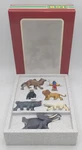 Lgb 5027 Scale Animal Figures And Trainer (set Of 7) Ln/box. Fixed Price $39.99.