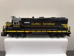 Mth Gauge 20-21550-1 Alaska 2501 GP35 Low Hood Diesel Loco W/PS-3 & Ob Ec. Fixed Price $435.00.