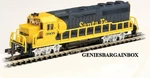 Scale Santa Fe GP40 Locomotive Bachmann New In Box 63563. Fixed Price $107.94.