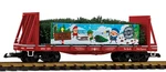 Piko G Scale New 2026 Bulkhead Flatcar Santa Tree Farm Transport 38980. Fixed Price $167.99.