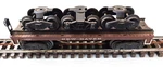 (lionel) #1234 Nh Wheel/truck Load Flat Car Prototype?sample?custom- Wilcox. Fixed Price $99.00.