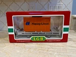 Lgb 42030 Hapag-lloyd Container Car. Fixed Price $85.00.