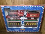 Disney Railroad Train Set Locomotive Sound Smoke Light 4 Figures #60080. Fixed Price $119.99.