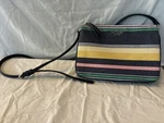 Kate Spade New York Jackson Broadway Handbag Striped Small Crossbody WKRU6766. Fixed Price $40.00.