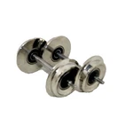 Scale Ball Bearing Roll-ez Metal Wheels 1 Pair Of 2 Axles Fits Lgb. Fixed Price $34.99.