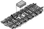 Kadee 842 Scale Uncoupler -- Unmounted, Magnetic. Fixed Price $13.99.