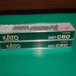 Kato 2001 C50 N Gauge Locomotive 2-CAR Set. Fixed Price $228.56.