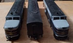 Athearn Ho #3342 B&o PA-1 Powered #3322 PA-2 Dummy Slightly Used Test Good. Fixed Price $100.00.