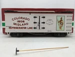 Lgb 4072-P01 Colorado & Midland Reefer Car #1206 Ex/box. Fixed Price $48.99.
