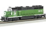 Bachmann Ho Scale New 2024 Burlington Northern #3519 GP40 Dc 63503. Fixed Price $134.37.