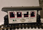 Lgb 3007CC 11TH Model Railroad Club Convention Diner Car Indianapolis Signed. Fixed Price $49.88.