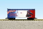 Usa Trains G Scale R19159 America's Back On Track Patriotic Car New Release. Fixed Price $99.99.