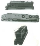 Scale 406 Ho GP-30 Antenna Support Sys. Fixed Price $19.99.