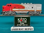 176-1102 Kato F3 Santa Fe Locomotive Scale Dcc Ready Atsf New. Fixed Price $125.00.