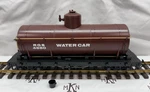 Lgb 4080 -Y03 Rgs Water Tank Car Ln/box Scale #4980. Fixed Price $69.00.