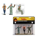 Woodland Scenics Accents A2547 Figures Idling Engineers Scale. Fixed Price $28.99.