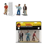 Woodland Scenics Accents A2552 Figures Chip/ Woody Chopper Scale. Fixed Price $29.99.
