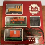 Lgb Gauge Diesel Freight Work Train Set No. 20530. Fixed Price $254.99.